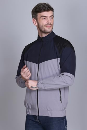 Image of eKools Men's Winter Wear Nylon Windcheater Jacket (wind1)