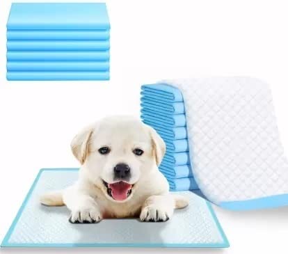 REHTRAD Pack of 50 Pee Pads for Dogs, Pet and Puppy Training Pads, Water Proof Dog Pee pad- 60 x 90cm (Pack of 50, L :60 x 90cm) (B0D9WK7BYG) Amazon Price History, Amazon Price Tracker
