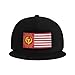 Wgdaje The Communist States of America Unisex Baseball Cap Adjustable Flat Brim Hat Trucker Hat Black