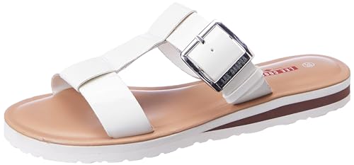 Lee Cooper Womens LCW10158 White Slider_41EU (B0CWH8768T) Amazon Price History, Amazon Price Tracker
