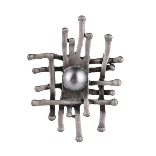 Broche perle en alliage élégante pour boutonnière de fille