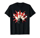Photo Gallery bowling strike pins sport lover team bowler player maglietta Photo Gallery bowling strike pins sport lover team bowler player maglietta