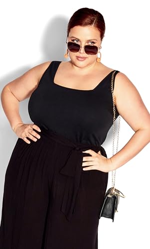 City Chic Women's Holiday Sun Pant2