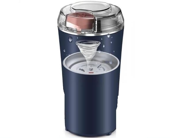 Image of Spice Grinder Portable -Electric Grain Mill Grinder Stainless Steel Dry Grain Spices Cereals Seasonings Coffee Bean Grinder Machine