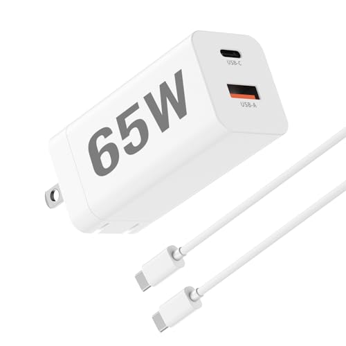 65W Portable Battery Charger USB-C/A Super Fast Charging for...
