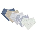 ⭐Pañuelos cuello bebé, picos para babas, seca babitas de gasa de muselina o tejidos de algodón, capa interior impermeable.