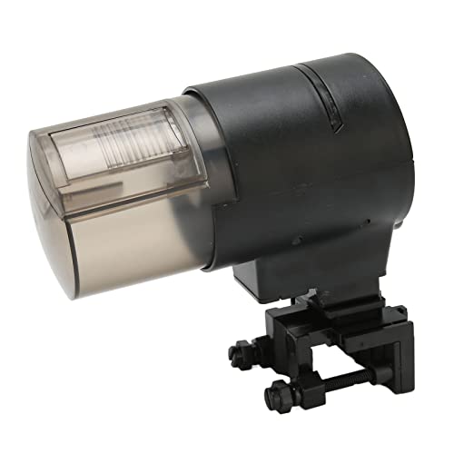 Automatic Fish Feeder Remote Control Smart Timing Spout Adjustable Fish Food Timer Dispenser for Vacation Professional Accessories for Use