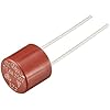 Uxcell 10Pcs DIP Mounted Miniature Square Slow Blow Micro Fuse For Electronic Pcb T8a 8a 250v Red