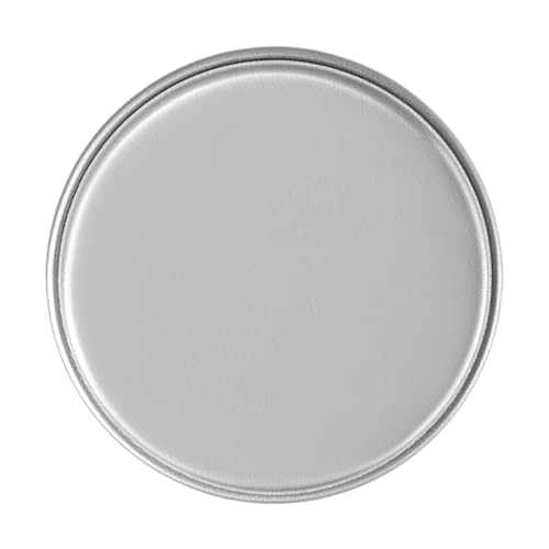 QWORK® 12 Stück Aluminium Cremedose mit Deckel, Rund Leer Döschen für Creme Lotion Schmuck Sortieren (10ml)