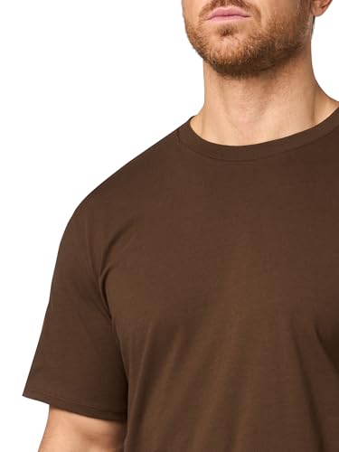 Image of Karl Lagerfeld Men's Crewneck Short Sleeve Graphic Design Relaxed Fit T-Shirt