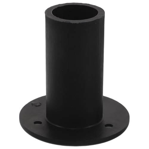 DECOMELODY Tapón de Inserción para Tubo Marino de 25 MM Soporte de Copa de Nylon para Escalera Plegable de Pontón Accesorio Extraíble para Herrajes de Montaje en Muelles y Yates