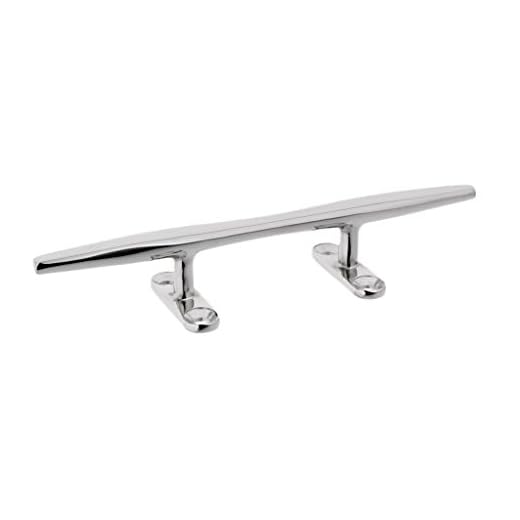 perfk Bitta Piatta in Acciaio Inossidabile 316 A 4 Pollici Pontile Rimorchio per Attacco Barca A Vela