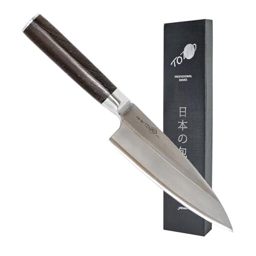 Totiko Japan Knives professioneel Japans keukenmes, DEBA Sakai 16,5 cm - 5 inch