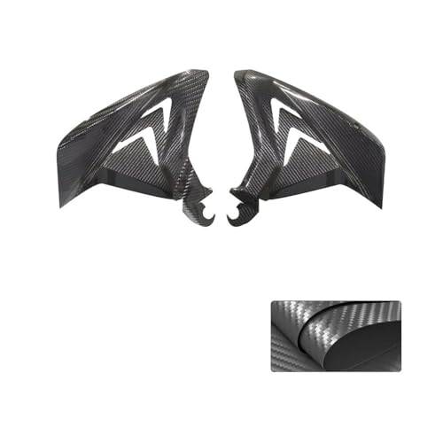Cache réservoir CBR650R en carbone véritable pour protéger les flancs du cadre