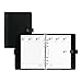 Filofax The Original Organizer, A5 Size, Black - Leather, Six Rings, Week-to-View Calendar Diary, Multilingual, 2025 (C022509-25)