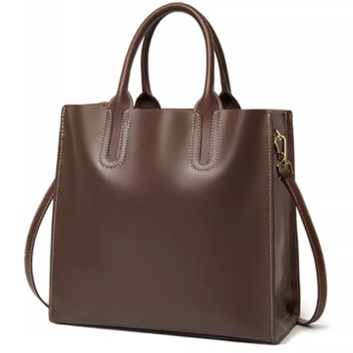 Womens Briefcase Ladies Handbag Briefcase Women Business Briefcase Business Work Bag(Coffees)