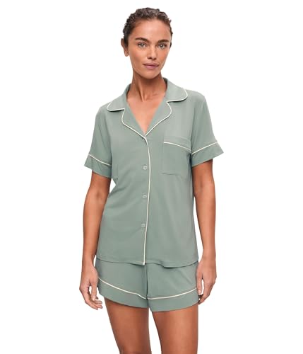 Image of Eberjey Gisele Rib Relaxed Short PJ Set