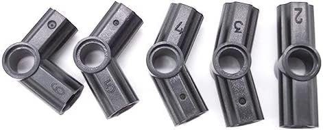 Miniatura 7 de Juego de 452 piezas de engranajes compatibles con Lego Technic, conectores de eslabones de cadena, ladrillos de engranajes para robot STEM MOC