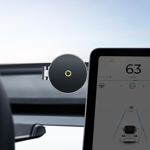 Baseus MagPro II Supporto Telefono Auto Magnetico [2024 Upgrade Potente] Porta Cellulare Auto Universale, 20 x N56 Calamita & Rotazione a 360°, per iPhone serie 12-16 e Cellulari con Anello Magnetico - Immagine 5