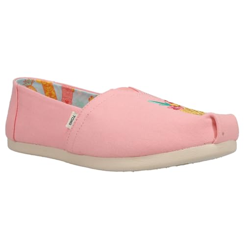 TOMS Womens Alpargata Slip On Flats Casual - Pink2