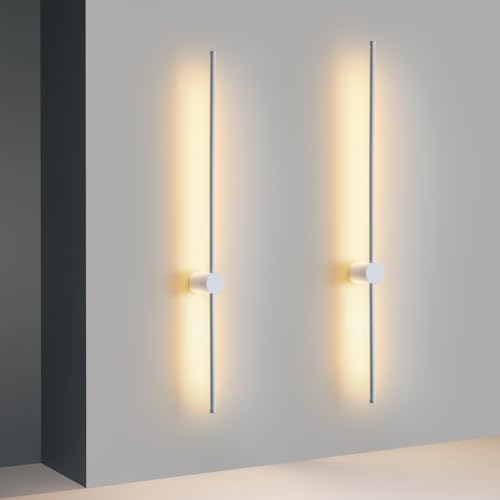 ZMH Lampada da Parete LED Moderna - 100CM Lunga, Girevole,