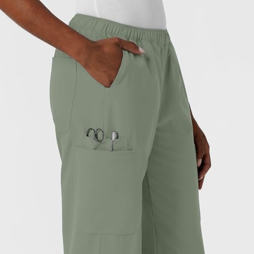 Image of Wink NURTUR Women's Straight Leg Cargo Scrub Pant