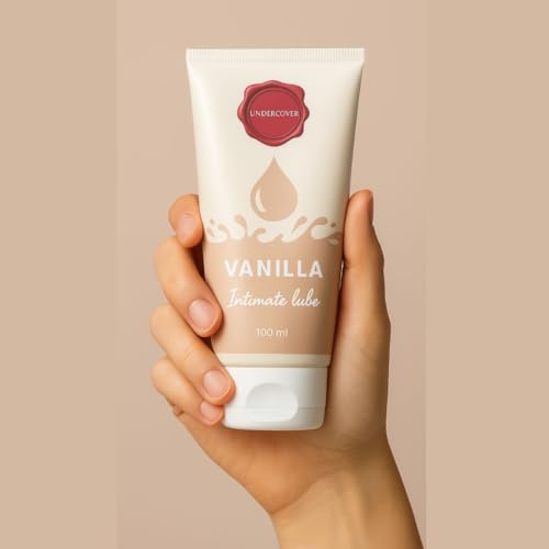 Image of Undercover By ZeroKaata Vanilla Water Based Lube For Men and Women (100 ml)