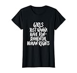Photo Gallery t-shirt ufficiale girls just wanna have fundamental rights maglietta Photo Gallery t-shirt ufficiale girls just wanna have fundamental rights maglietta