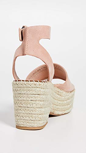 Dolce Vita Women's Lesly Ankle Strap Espadrilles, Rose, Pink, 7.5 Medium US - Thumbnail 2