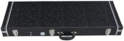 Allen Eden Paisley Embossed Tolex Hard Shell Guitar Case for Strat & Tele Guitar