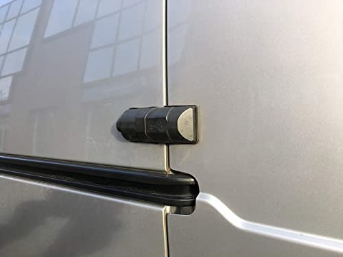 MUL-T-LOCK ArmadLock Doppel - Set von 2 Robusten Diebstahlsicheren Schlössern für Nutzfahrzeuge, Manuelle Verriegelung PushLock