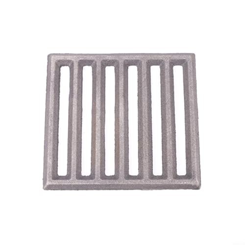 Grille de cheminée en fonte à circulation d'air optimisée