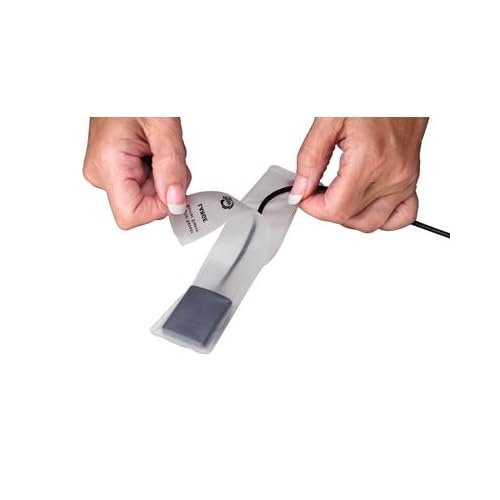 80210 Comfees Deluxe Comfortable Barrier Sleeves, Textured Vinyl, Large (Pack of 500)