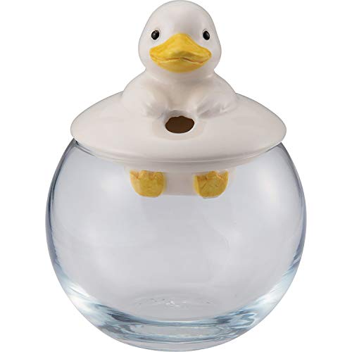 かわいい雑貨 ドーム型 一輪挿し アヒル SAN3181-1