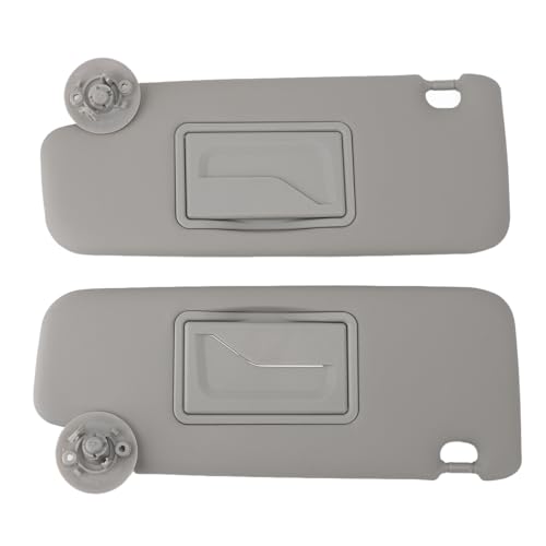 Car Side Sun Visor, Left and Right Driver Passenger Side Sun Visor with Mirror Sunroof Sunvisor Replacement Compatible with SONIC MATIZ