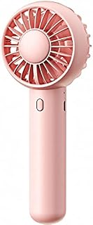 gaiatop Mini Handheld Fan, Dual Motors Powerful Desk Fan with Base, Cute Design 3 Speed Personal Small Portable Fan, Lightweight Makeup Rechargeable USB Fan for Stylish Girl Women Men Indoor Outdoor