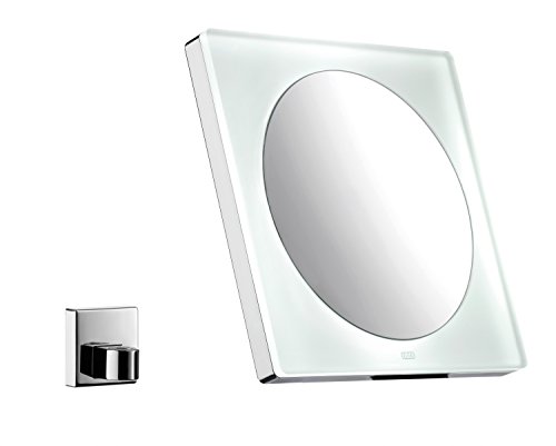 Preisvergleich Produktbild Emco 109600112 LED Akku Kosmetikspiegel eckig, Chrom