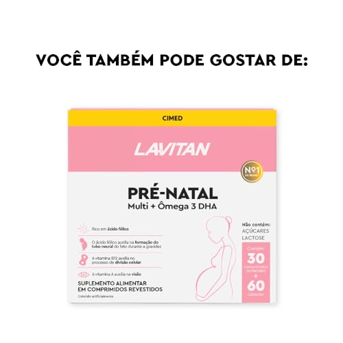 Lavitan Pré-natal Multivitamínico com 30 Comprimidos