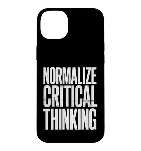 Normalize Critical Thinking �_���I�v�l�̍l���� |- �X�}�z�P�[�X iPhone 14 Plus �p