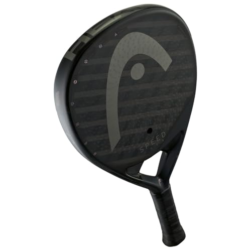 Image of HEAD Speed One X 2025 Padel Racquet | Auxetic 2.0, Graphene Inside, Power Foam, Smart Bridge Soft Butt Cap 2.0 Technology | Extreme Spin | 2D Carbon HS | Premium Design | Damp Plus Technology