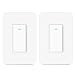 Smart 3 Way Switch Wireless 3-Way Wifi Light Switch Work with Alexa and Google Home [2Pack]