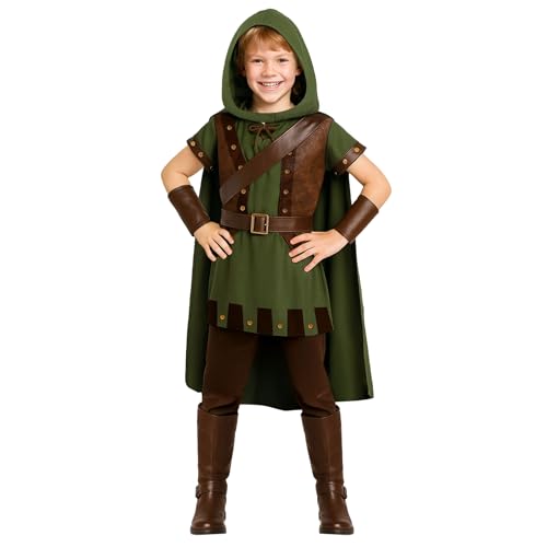 Morph Deguisement Robin Enfant, Costume Voleur Des Bois, Deguisement Voleur De Bois, Déguisement Contes Et Légendes, Déguisement Halloween Enfant, Costume...