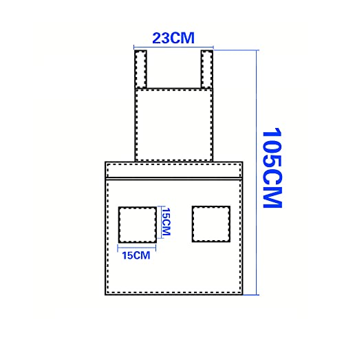 Funwaretech Cross Back Art Apron With Pockets Apron For Women Girls,Japanese Cute Cotton/Linen Cooking Gardening Painting Cleaning Florist Pottery Pinafore Apron With Waist Ties-Pink #TOP6