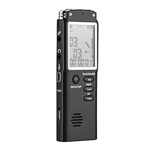 Digitale spraakopname, stereo-opname Handige Office IC-recorder ondersteunt spraakbesturing opname met spraakopname voor…