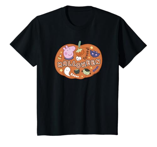 T-shirt Peppa Pig Halloween enfant anti-irritation en coton