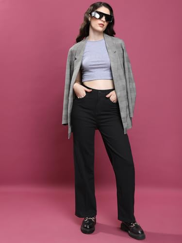 Image of Tokyo Talkies Women High Waist Straight Fit Jeans