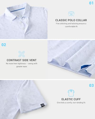 G Gradual Boys Performance Golf Polo - 10.99 w/ Code + 45% Off Code 6Y9ZZTXZ - image 5