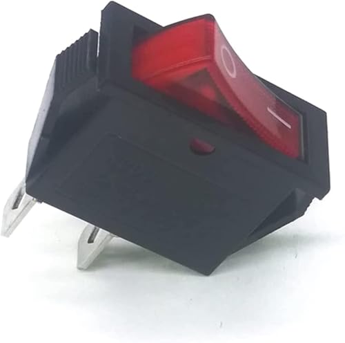 Interrupteur à bascule KCD3 rouge 30 * 13mm pour réparer vos appareils de cuisine et ateliers