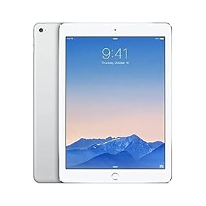 Apple iPad Air 2, 16 GB, Silver, Newest Version (Renewed)