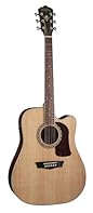 Dreadnought shape Solid Sitka Spruce top, with Mahogany back and sides Satin Mahogany with 2 way Trussrod Ovankol Fretboard with 20 Frets Fishman Isys+ 301T w/tuner